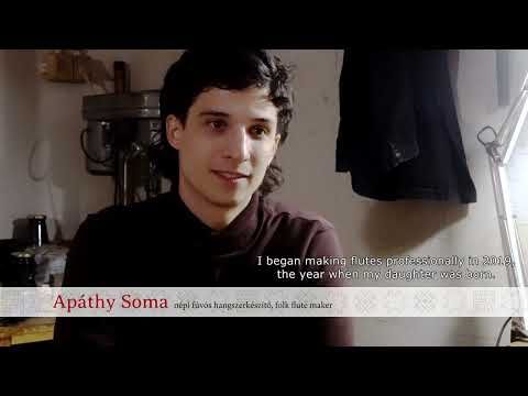Harminchármak - Apáthy Soma, népi furulyakészítő